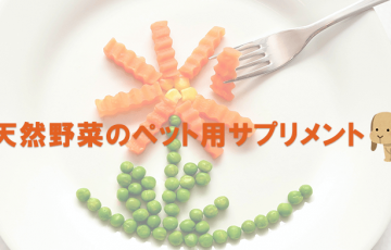 天然野菜のペット用サプリメント